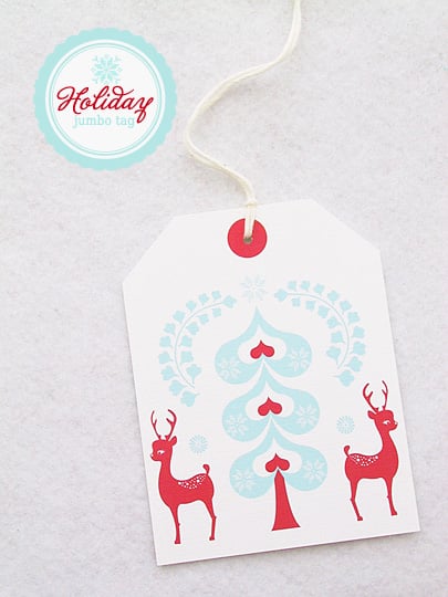 Reindeer Gift Tag