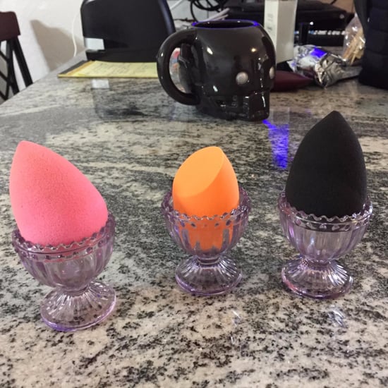 Easter Egg Holders For Makeup Sponge Storage