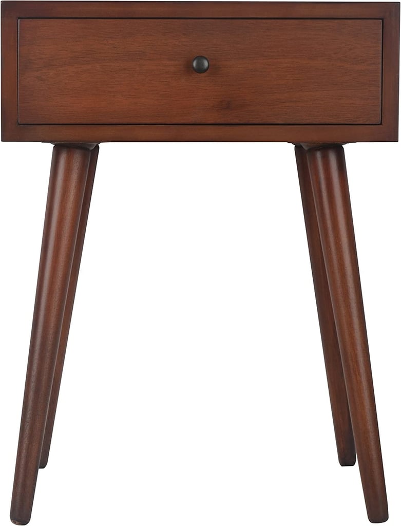 Home: Décor Therapy Mid Century One Drawer Side Table