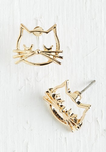 Cat Earrings