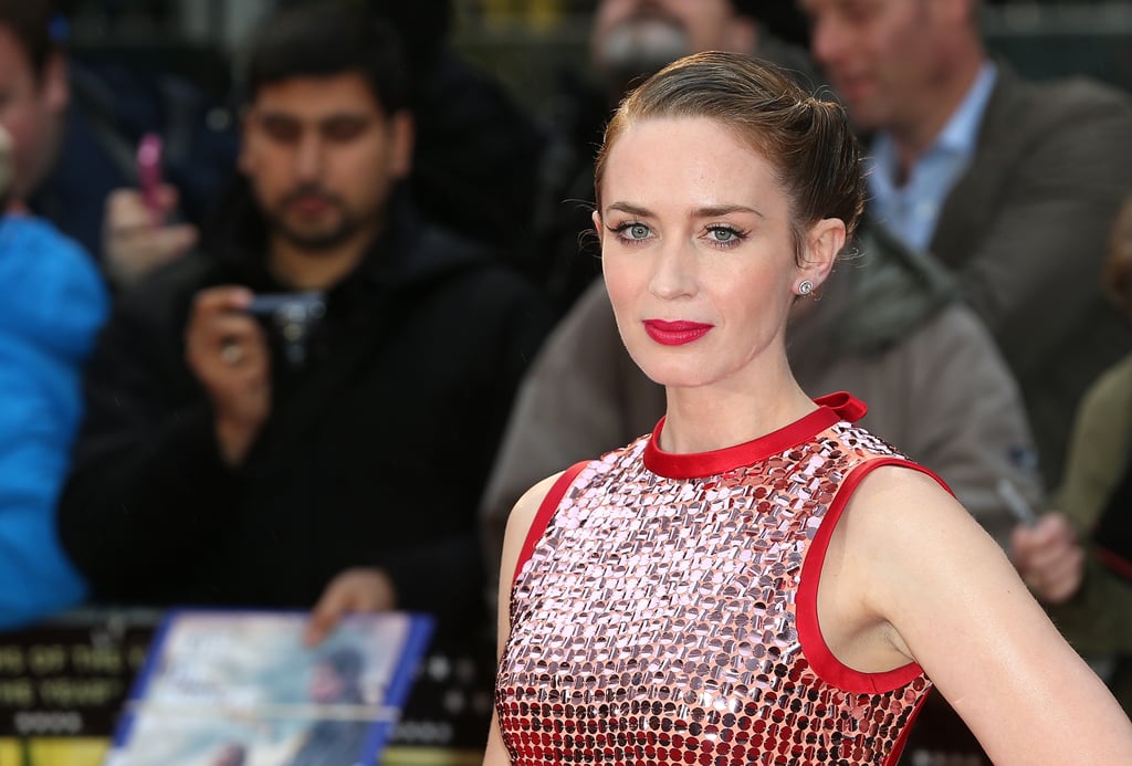 Emily Blunt Attends the Sicario Premiere in London