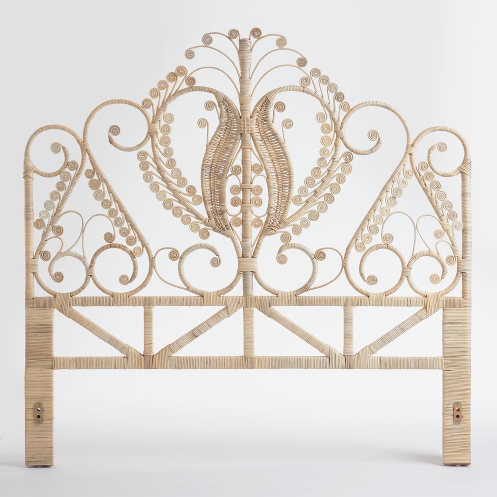 Natural Wicker Headboard ($250)