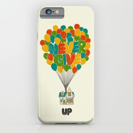 Never Give Up iPhone Case ($35)