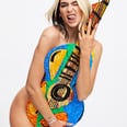 Dua Lipa Wears Nothing but a Sequined Moschino Guitar For Her Elle Cover