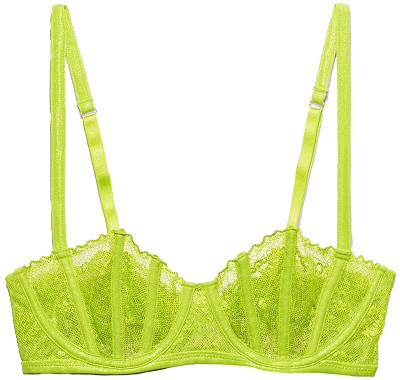 Victoria's Secret, Intimates & Sleepwear, Rainforest Green Shine Strap Unlined  Balconette Bra