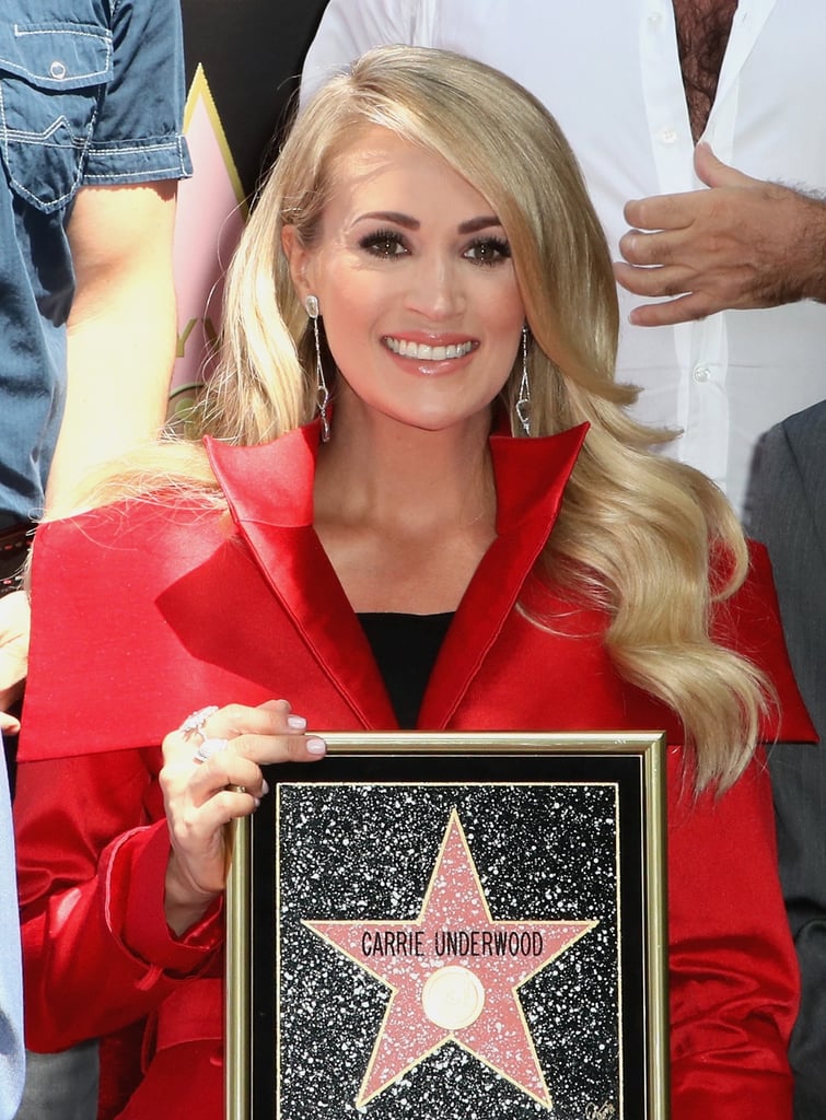 Carrie Underwood at Hollywood Walk of Fame Ceremony 2018