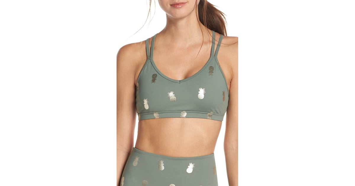 Beyond Yoga Pineapple Double Strap Sports Bra All These Workout