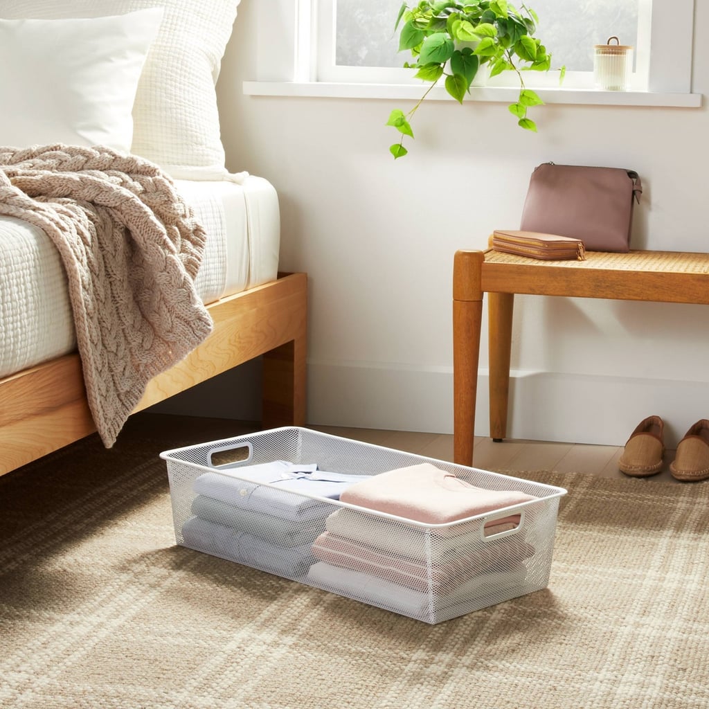 For Under the Bed: Brightroom Large Metal Underbed Bin