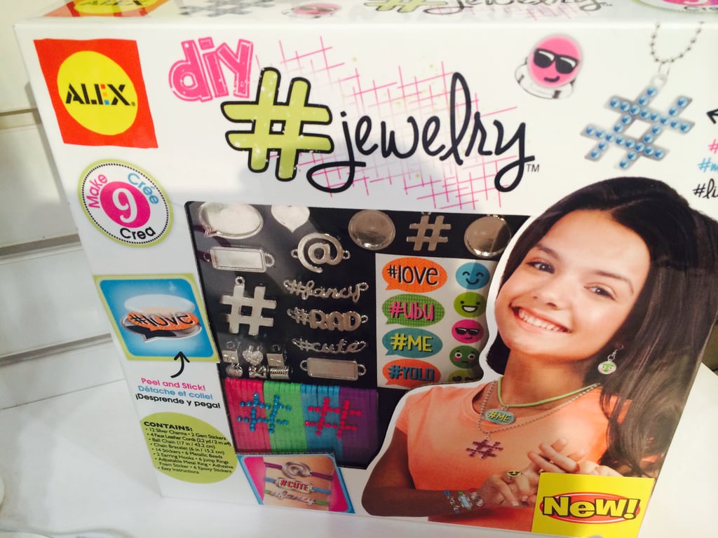 Alex DIY Hashtag Jewelry