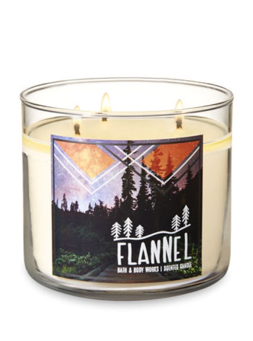 Flannel Three-Wick Candle