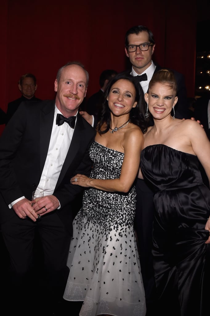 Pictured: Julia Louis-Dreyfus, Timothy Simons, and Matt Walsh