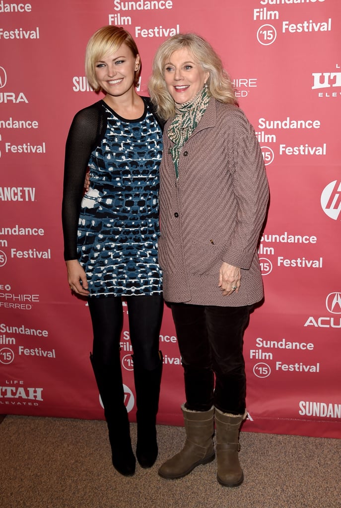 Malin Akerman and Blythe Danner posed together at a premiere.