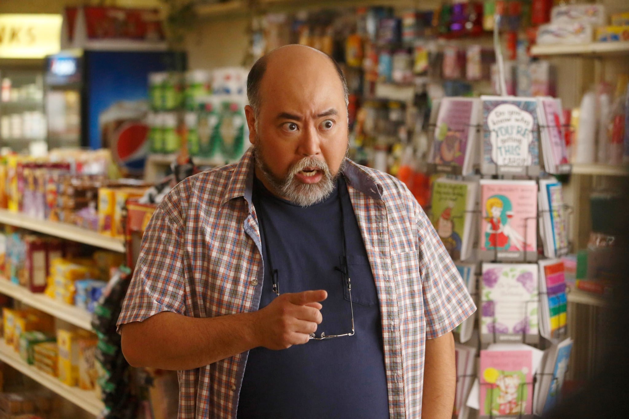 KIM'S CONVENIENCE, Paul Sun-Hyung Lee, (Season 2, 2017). photo: Stephen Scott / CBC / courtesy Everett Collection