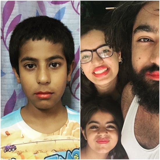 Family Wears Lipstick to Support Bullied Cousin