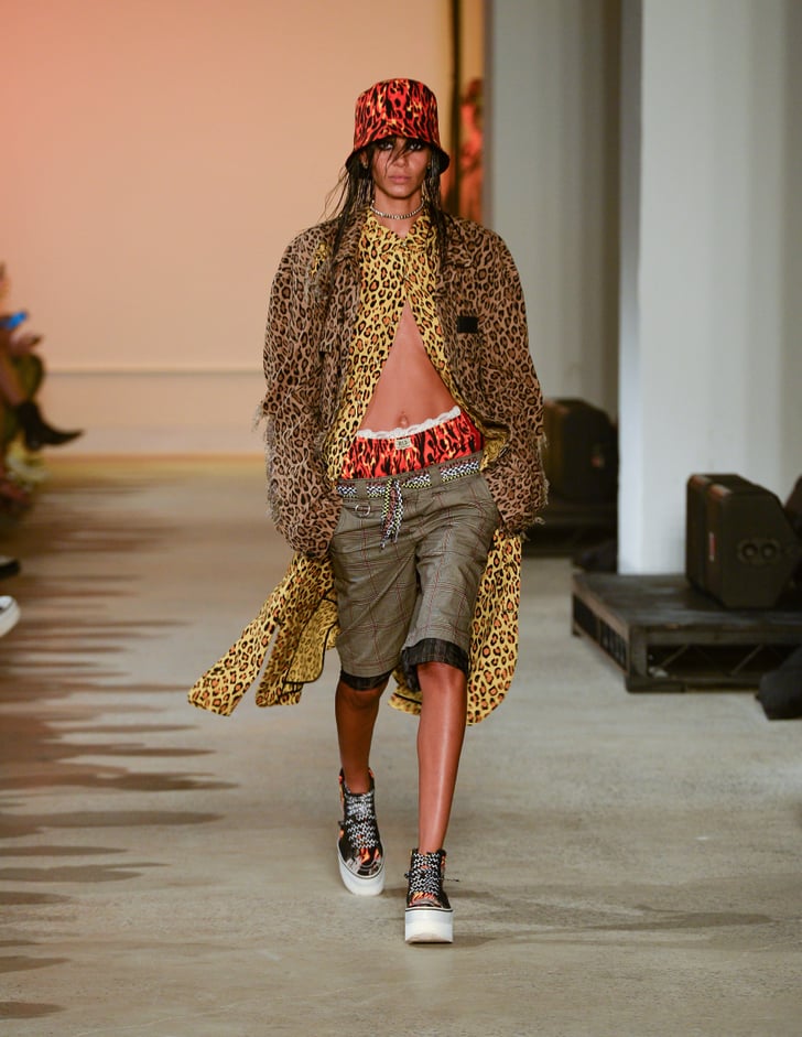 A Head to Toe Animal Print Look From the R13 Runway at New York