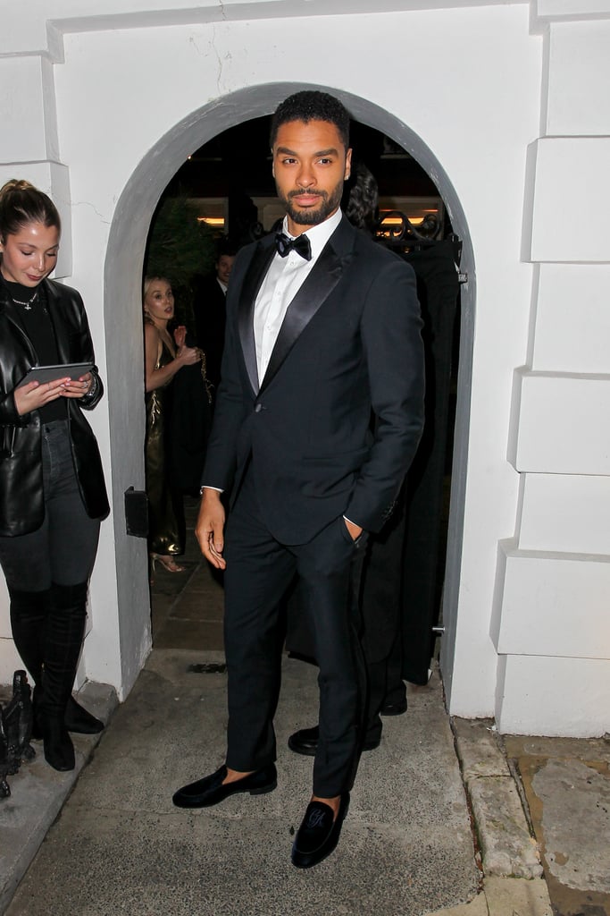 Regé-Jean Page, Emily Brown Step Out For Pre-BAFTA Dinner