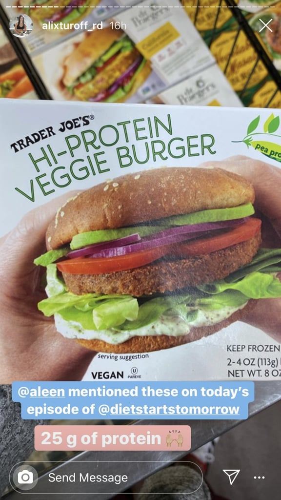 TJ's Hi-Protein Veggie Burger ($3)