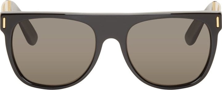 Super Black Flat Top Sunglasses ($230)