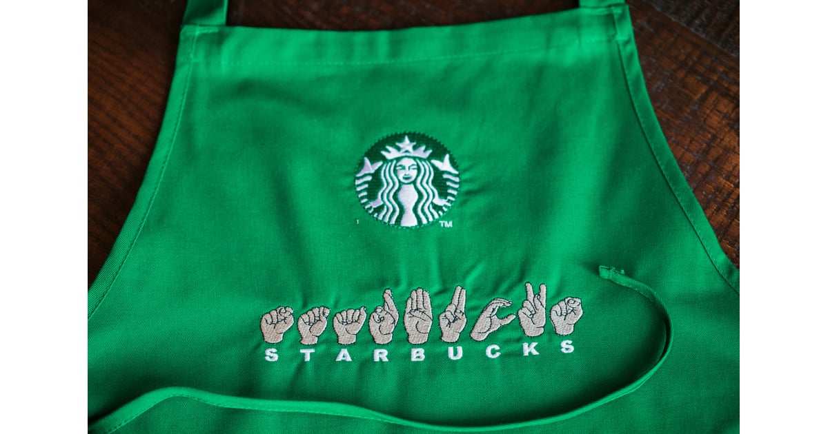 starbucks sign language shirt