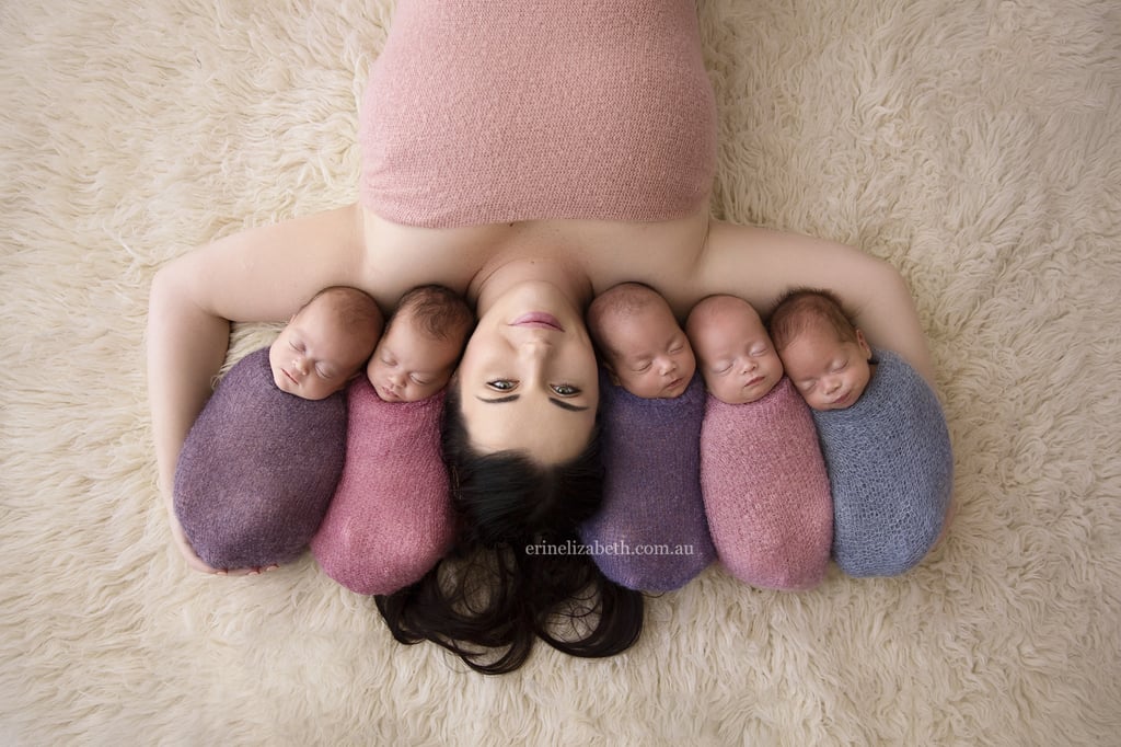 Tucci Quints Newborn Photos