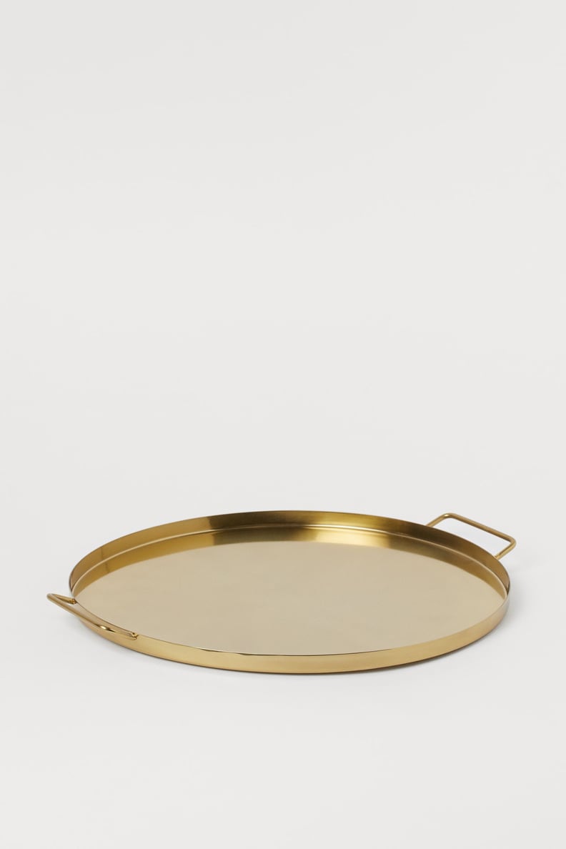 H&M Round Metal Tray