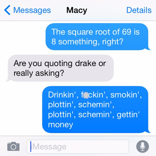 Drizzy App Texts in All Drake Lyrics