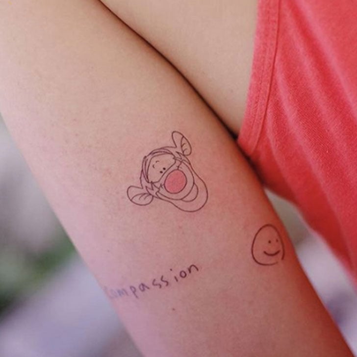 Flirty Daisy Duck Cute Disney Tattoos Popsugar Beauty Australia Photo 303