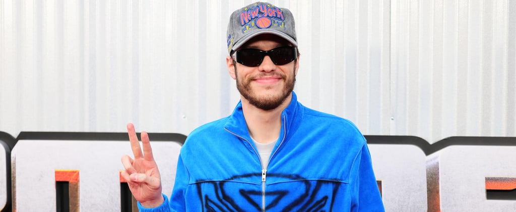 Pete Davidson's Blue Transformers Tracksuit