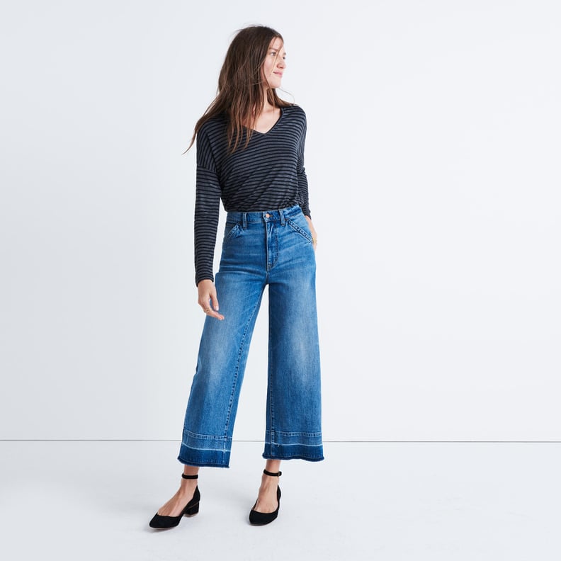 Easy DIY: Cropped Flare Jeans + Outfit Ideas I Spring Trend Guide