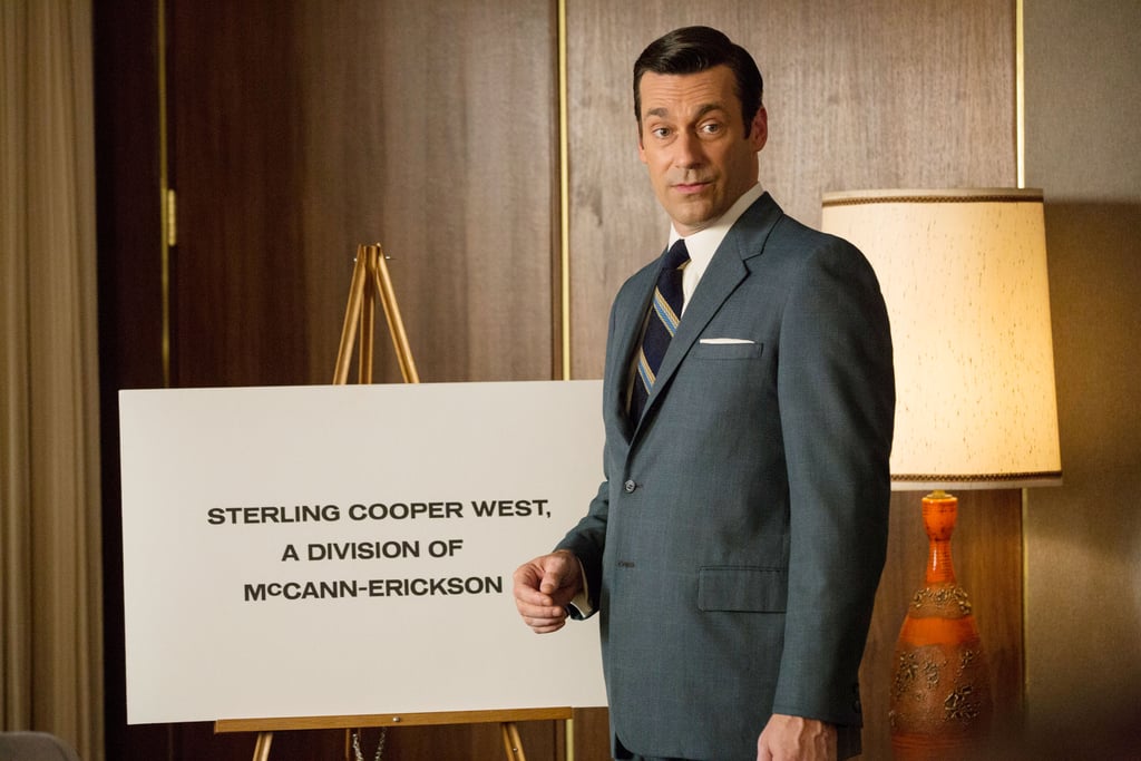 Jon Hamm as Don Draper on Mad Men