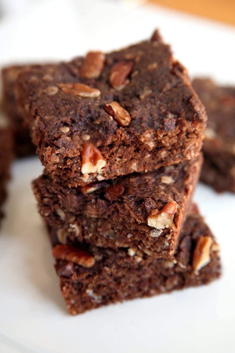 Low-Calorie Chocolate Oat Brownies