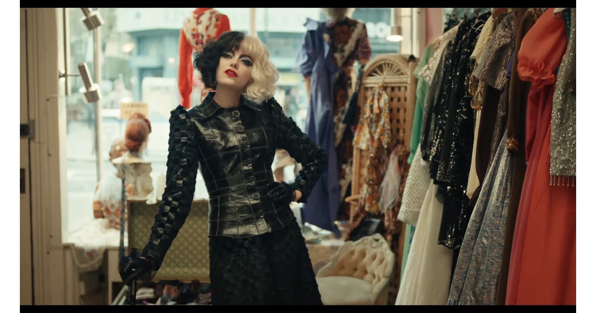 Emma Stone's Black Leather Jacket in 