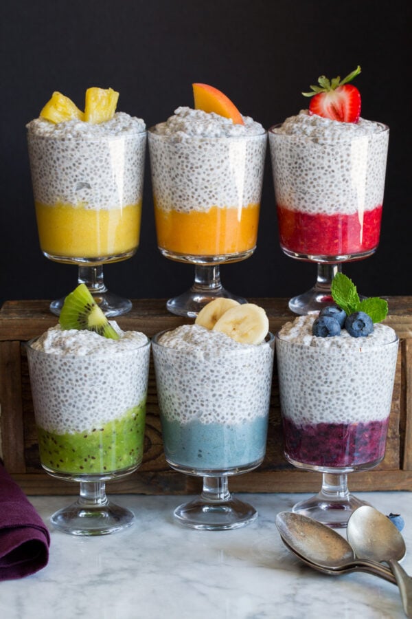 Healthy School Lunch Ideas: Chia-Seed Pudding