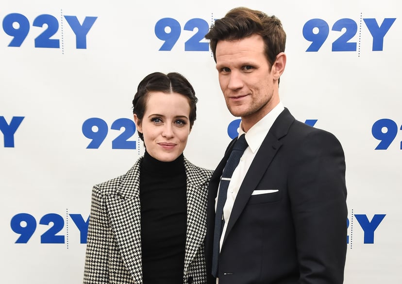 NEW YORK, NY - DECEMBER 04:  Claire Foy and Matt Smith attend the screening of 'The Crown' at 92nd Street Y on December 4, 2017 in New York City.  (Photo by Daniel Zuchnik/Getty Images)