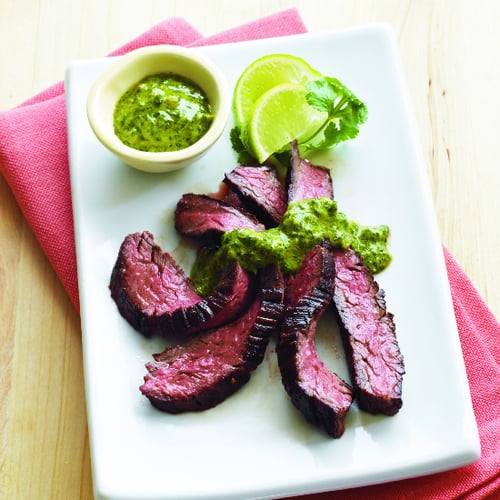 Skirt Steak With Chimichurri Sauce Skirt Steak With Chimichurri Sauce