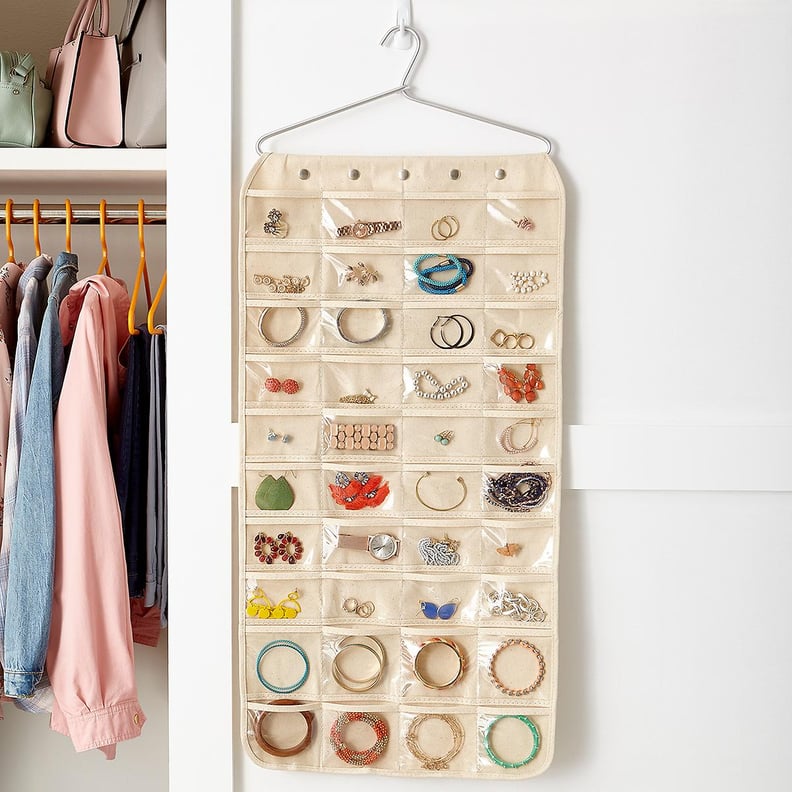 80-Pocket Hanging Jewelry Organizer