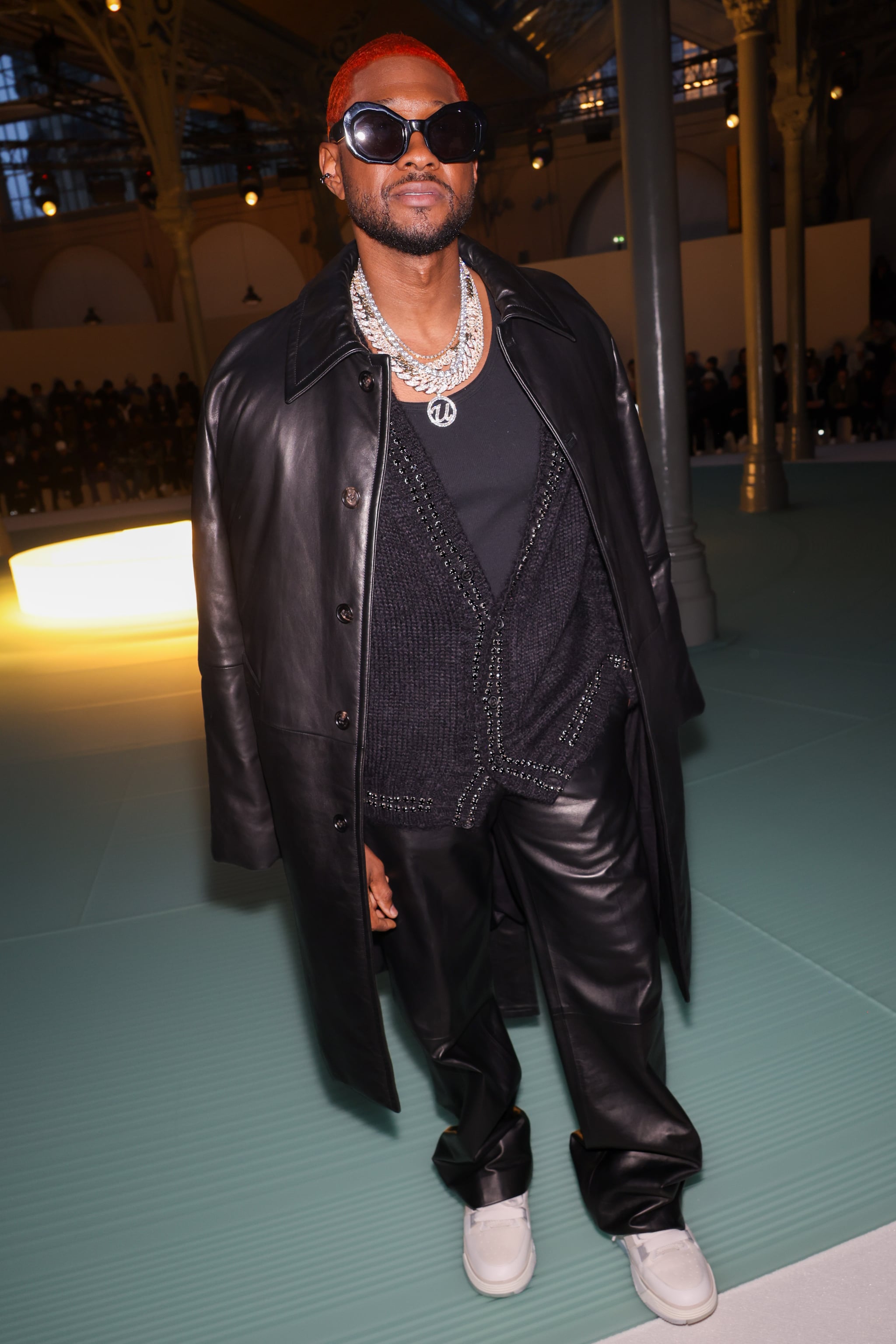 Usher Black Bomber Jacket