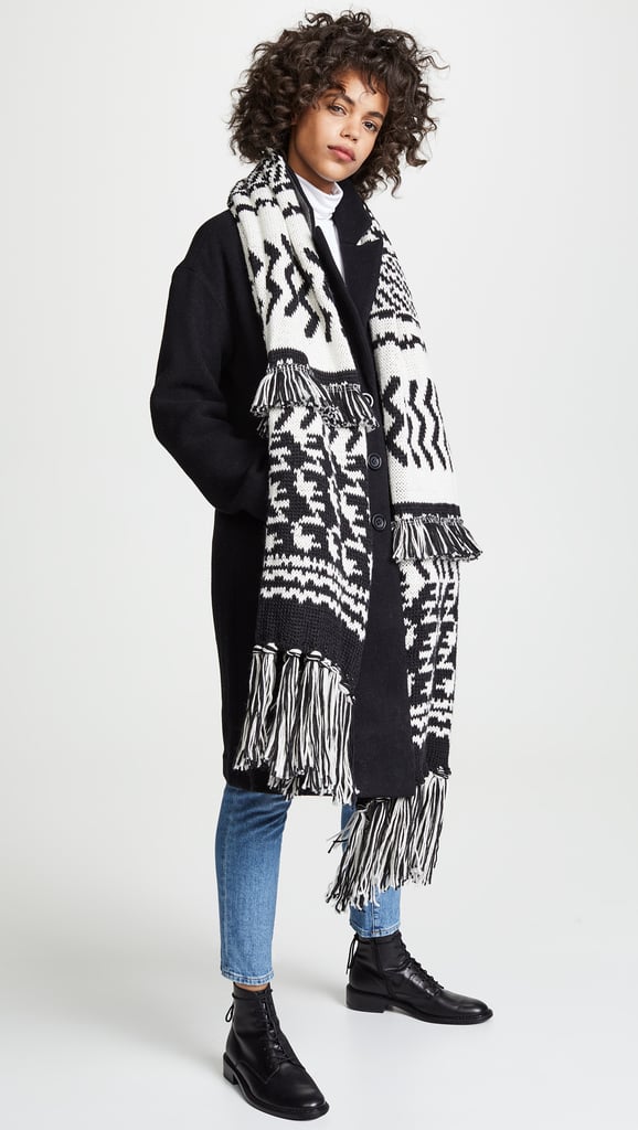 Free People Mile High Fringe Scarf