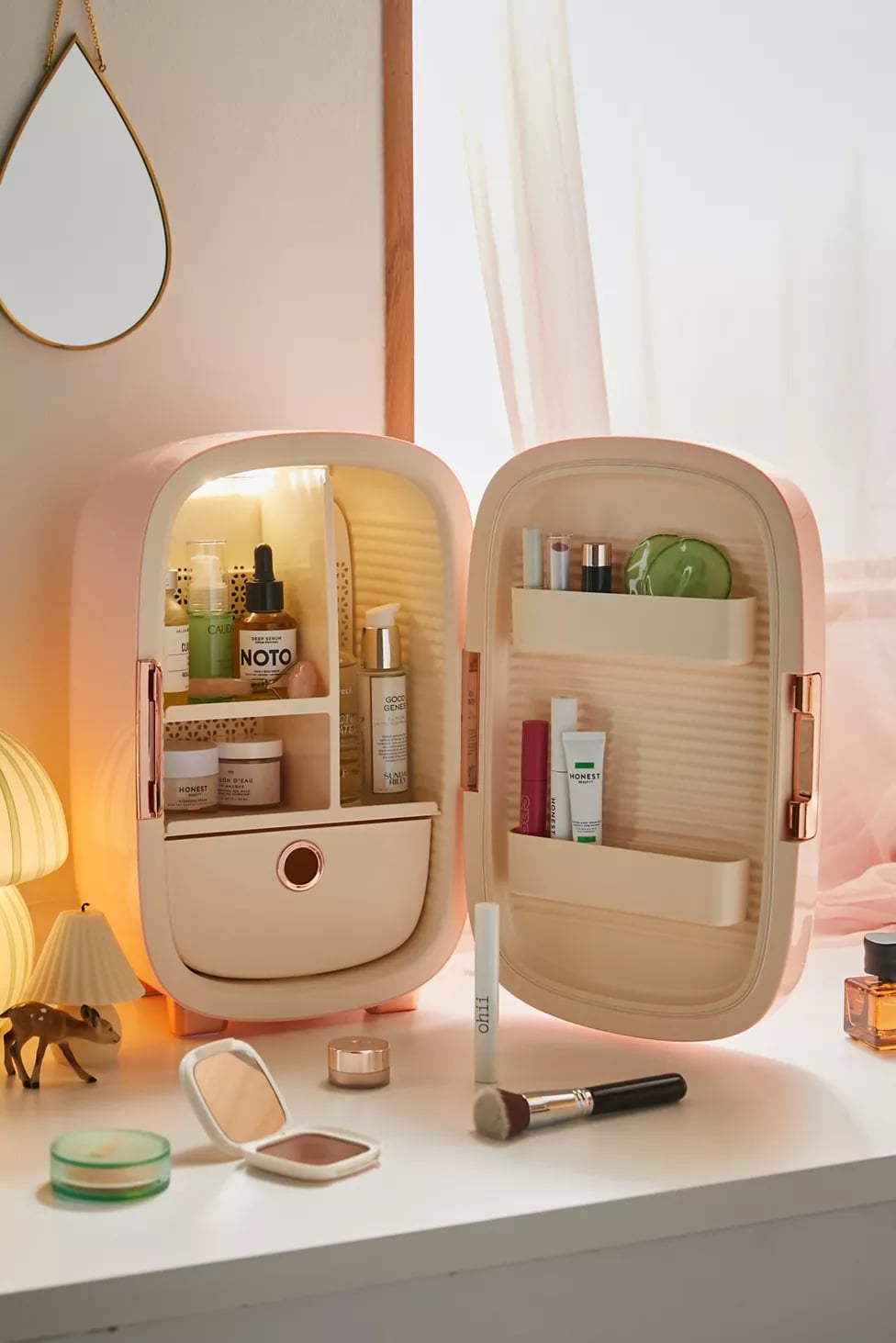 Skin Care Fridges Are Trending - Store Your Beauty Products In A Mini Fridge