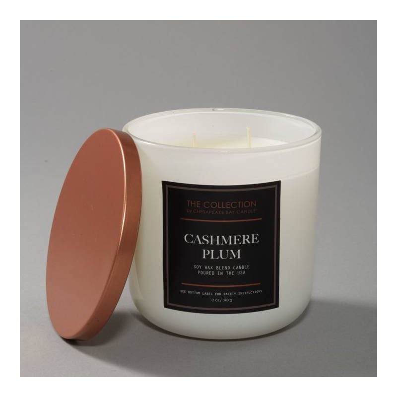 The Collection By Chesapeake Bay Candle 12oz Jar Candle Cashmere Plum