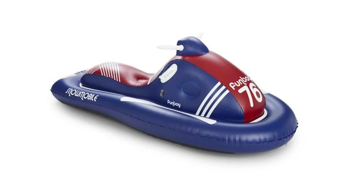 funboy inflatable snowmobile