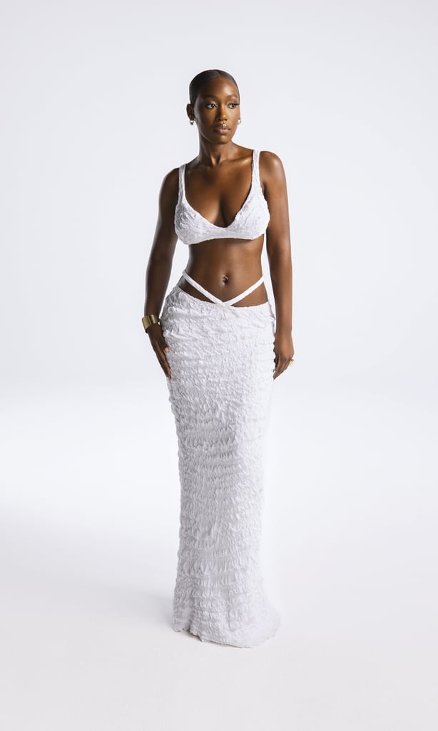 Shop the Hanifa Shani Maxi Set in White