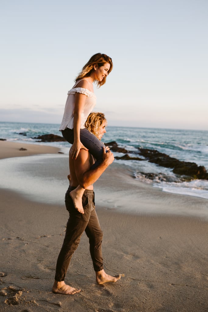 California Beach Engagement Shoot