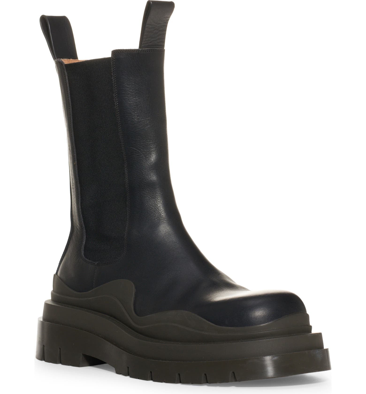 bottega mid calf boots