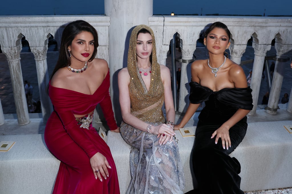 Priyanka Chopra, Anne Hathaway, and Zendaya