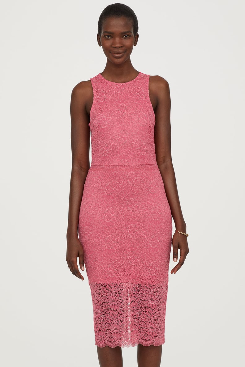 H&M Sleeveless Lace Dress