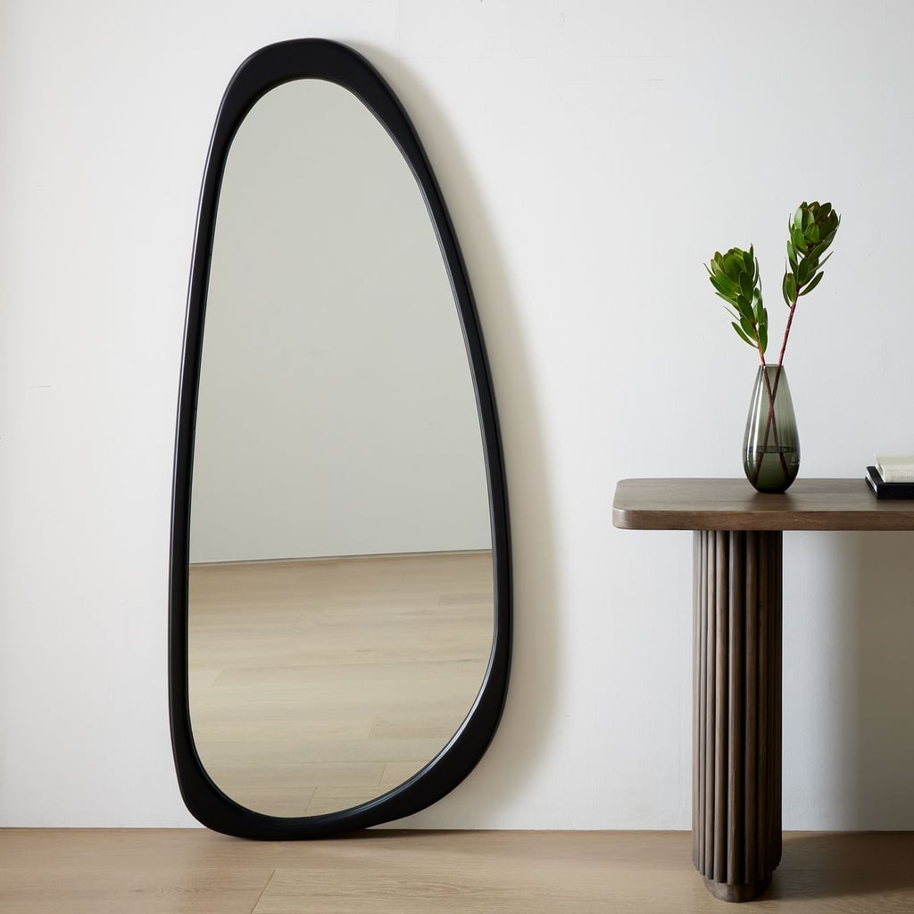 A Floor Mirror: West Elm Mid-Century Asymmetrical Floor Mirror