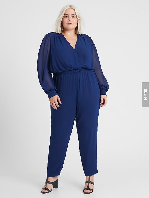 Banana Republic Balloon-Sleeve Jumpsuit