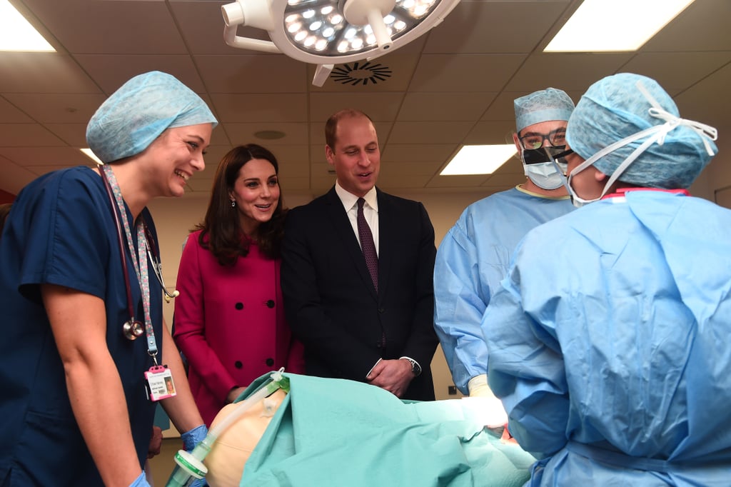 Prince William and Kate Middleton in Coventry Jan 2018