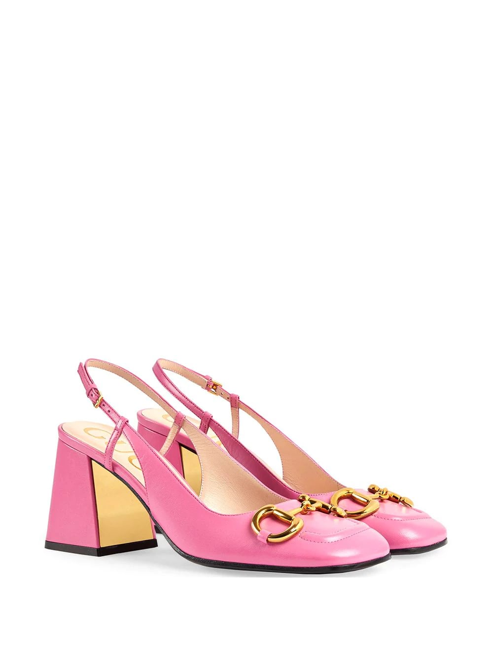 Gucci Horsebit Slingback Pumps | 18 Slingback Heels That Are Comfy, Cute,  and Perfect For Summer | POPSUGAR Fashion Photo 8